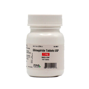 Glimepiride Tablets USP 1MG 100T