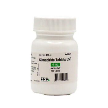 Glimepiride Tablets USP, 4MG 100CT