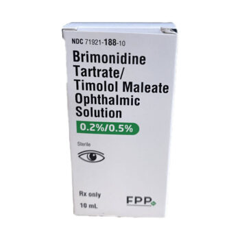 Brimonidine Tartrate / Timolol Maleate Ophthalmic Solution, 0.2%/0.5%-10ml