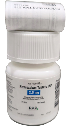 Rivaroxaban Tablets 2.5MG 180tab